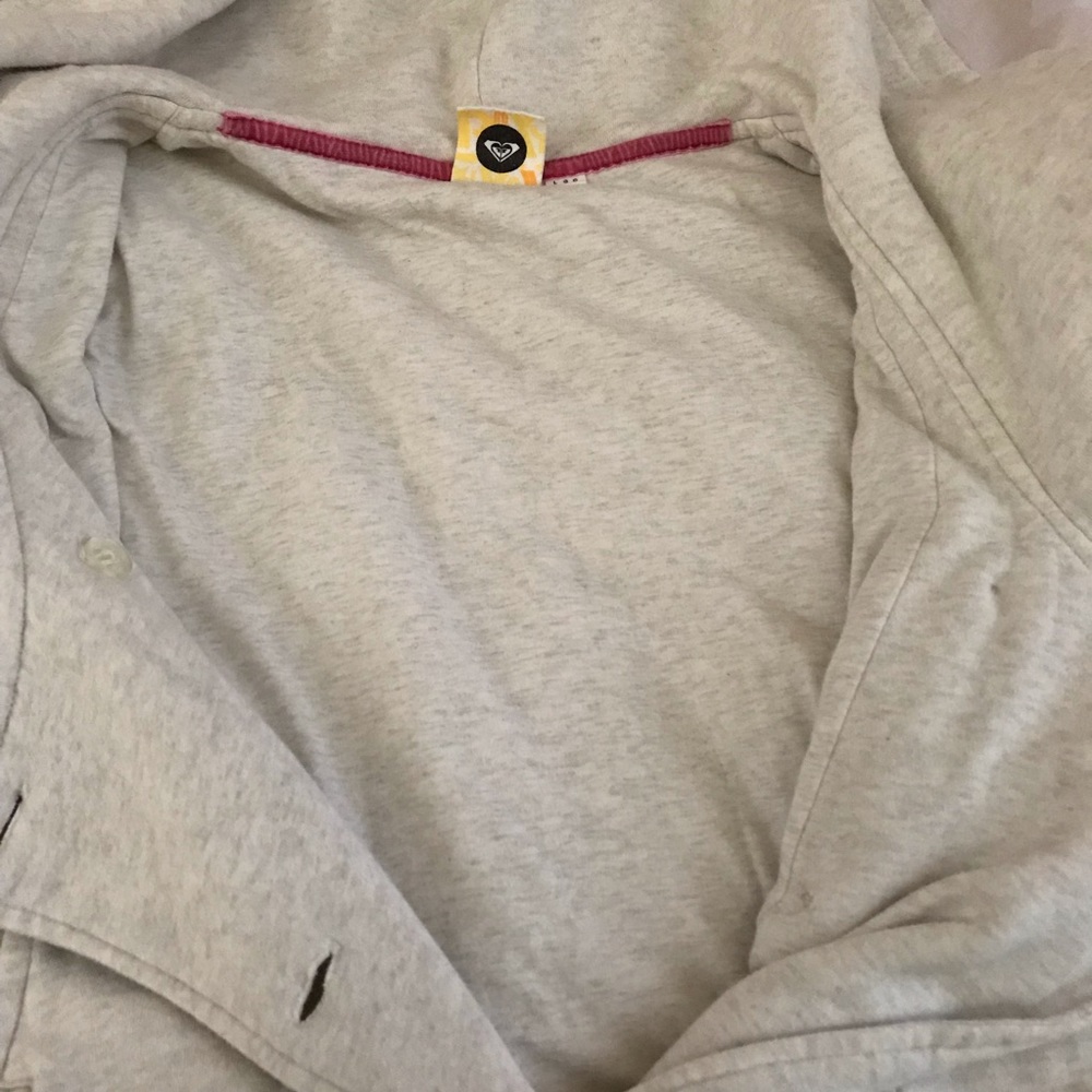 Roxy Double Breasted, Hooded Sweatshirt Jacket A1 - Picture 5 of 7